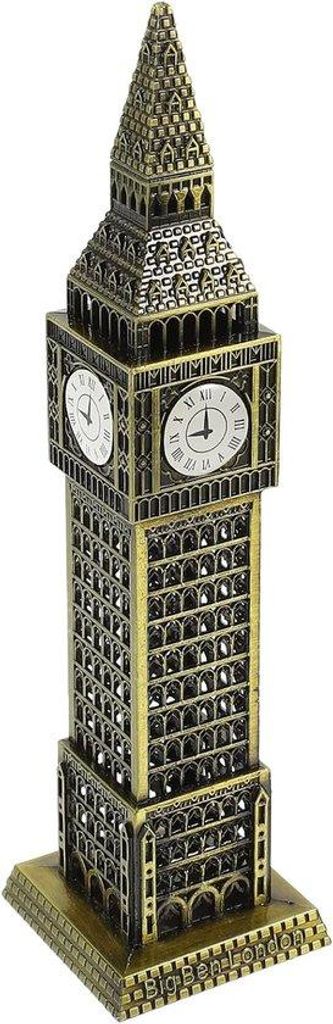 Britse Big Ben Toren Metalen Klok Decoratie - Architecturale Model - Elizabeth Toren Klok - Huishoudelijke Speelgoed - Desktop Reizen