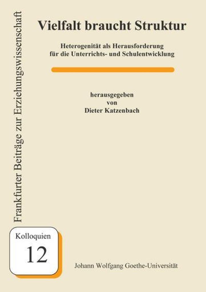 Vielfalt braucht Struktur