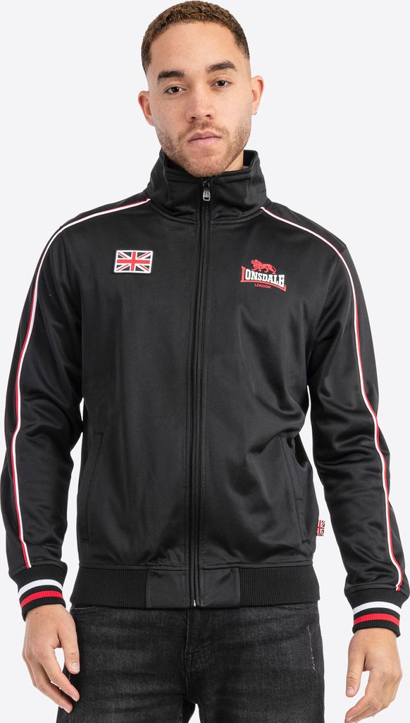 Lonsdale London Trainingsjacke Herren SKELLBERRY schwarz 3XL