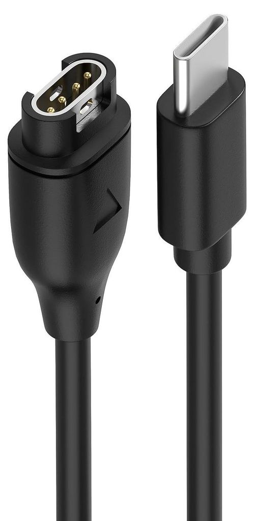 INF Nabíjecí kabel pro chytré hodinky USB-C Černá Obrázek produktu 