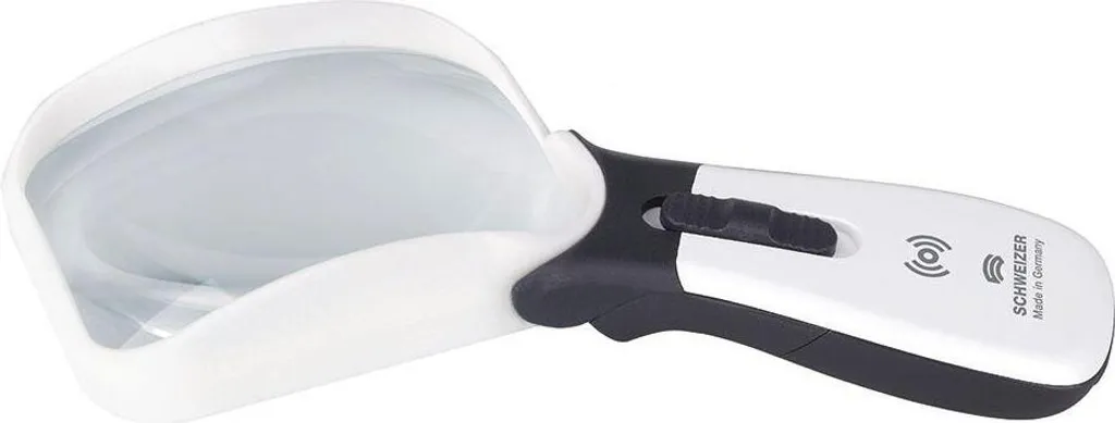 Schweizer ERGO-Lux i Mobil Loupe LED 2x 100x75mm avec Ladepad Inclus
