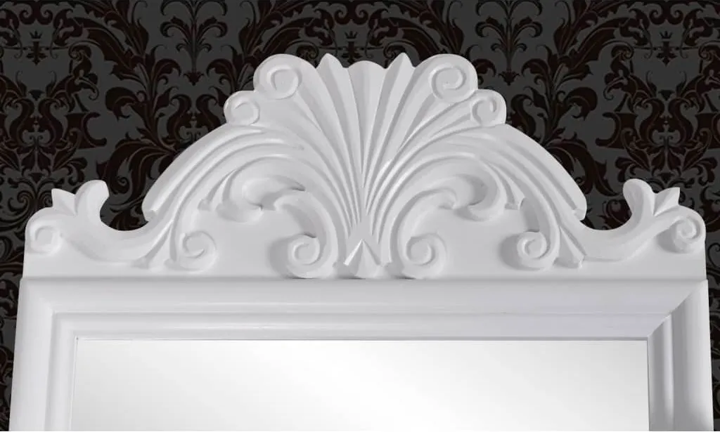 Coiffeuse Miroir Pivotant vidaXL en MDF : Solution Gain de Place Pro