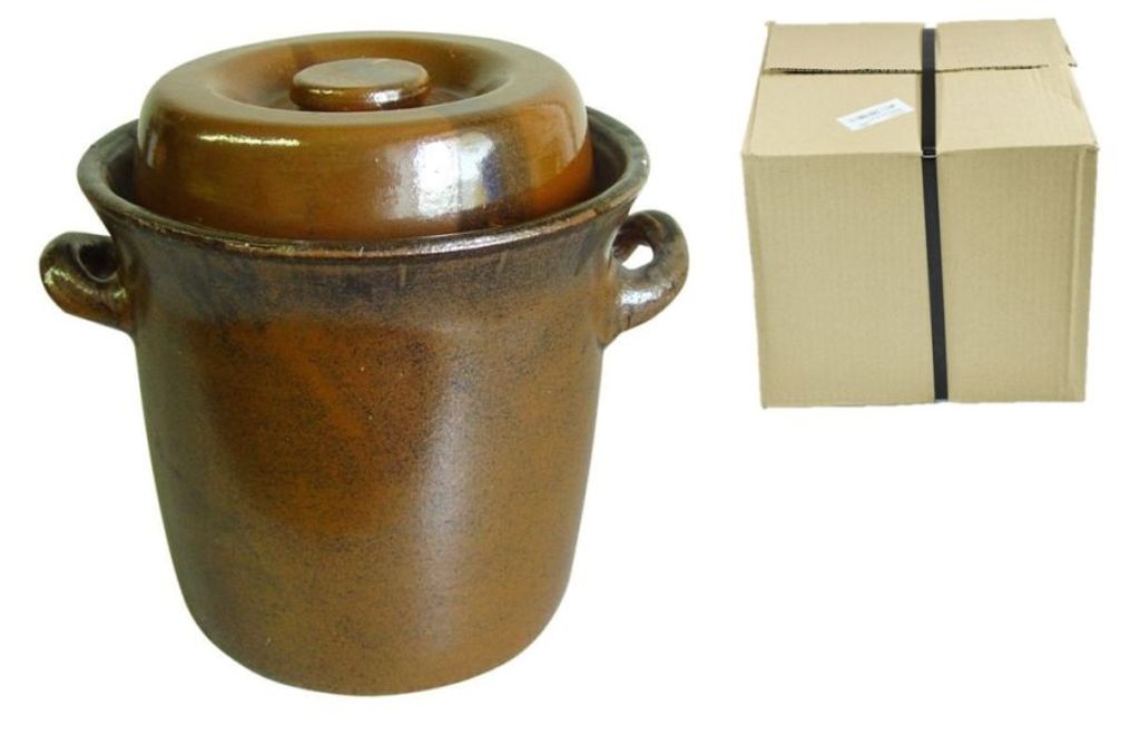 CZ zelák 5l+víko (17,5/19cm), KART.OBAL, keramika