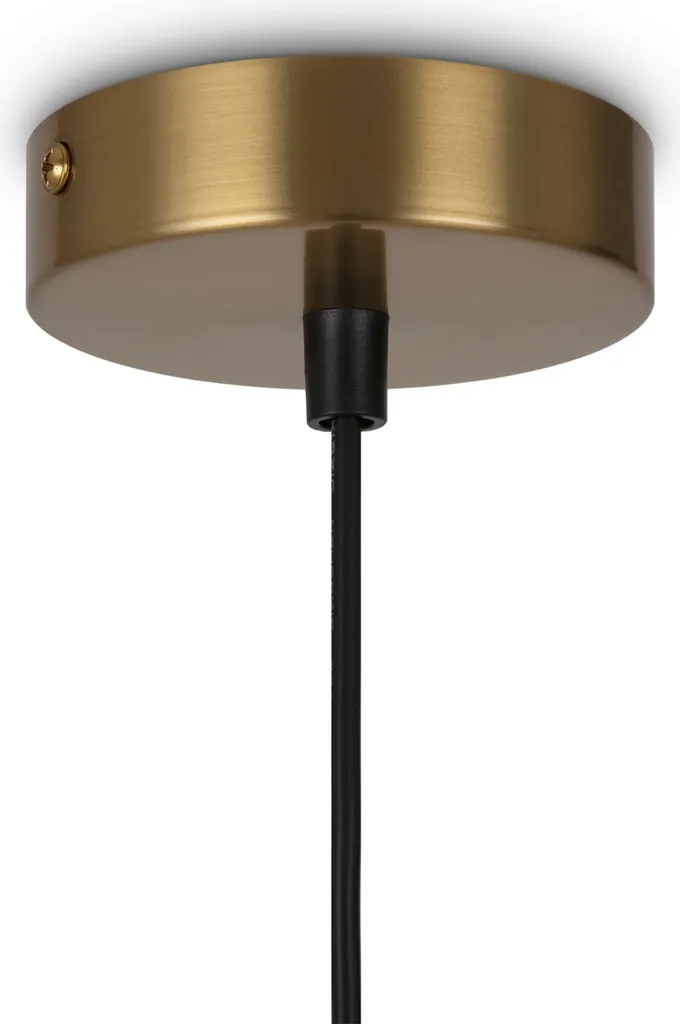Lampe suspendue Maytoni Ring G9 blanc et laiton ajustable 54-204 cm