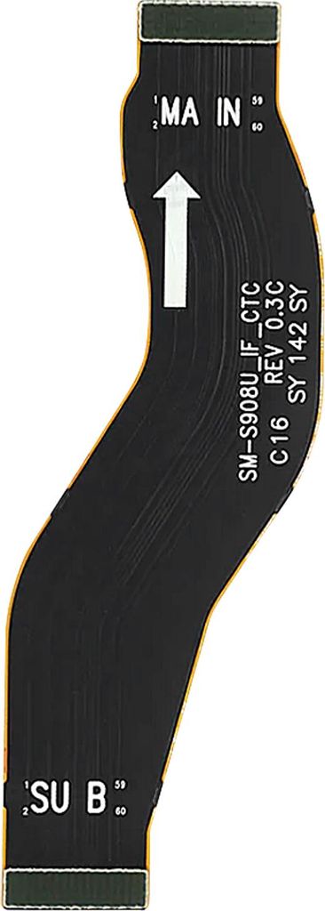 Samsung, Original Mainboard Flex Galaxy S22 Ultra Service, Schwarz