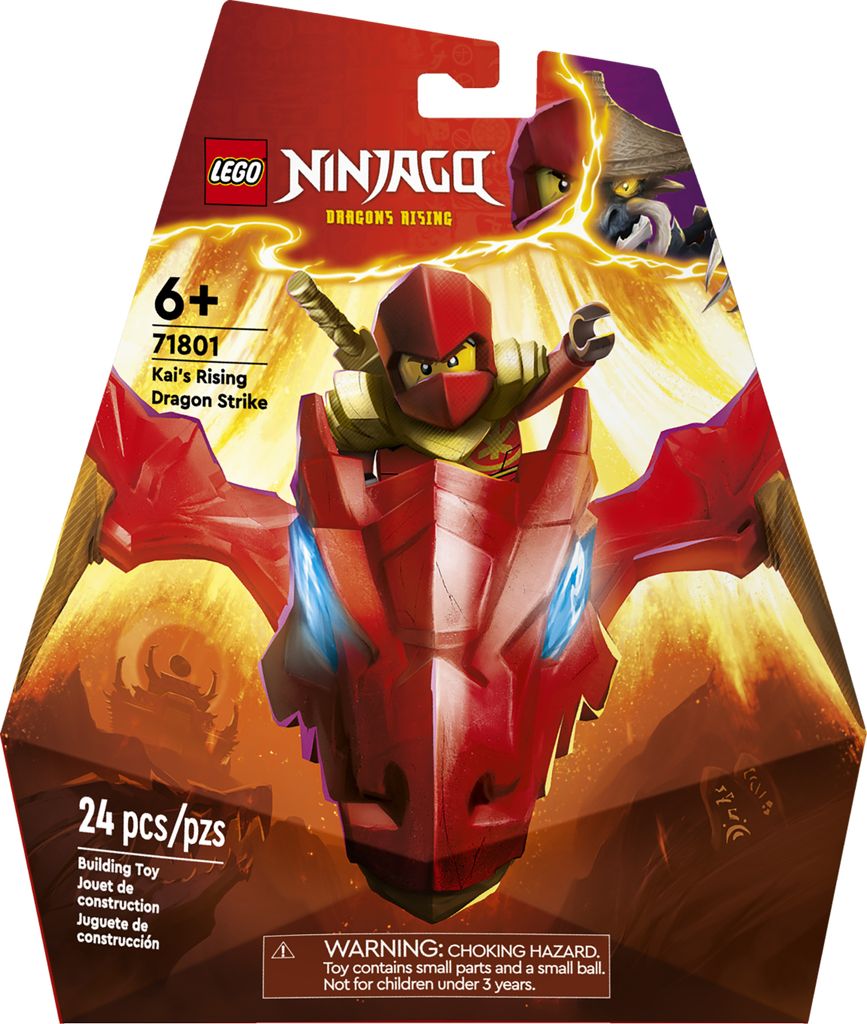 LEGO NINJAGO Attack of the Rising Dragon Kai, jouet ninja à Image du produit 