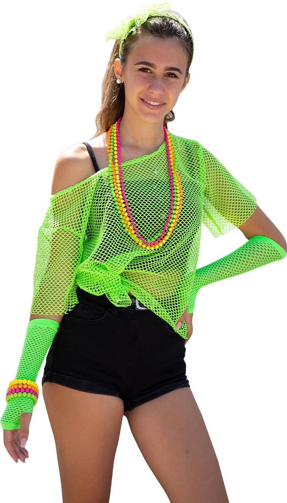 Oblique Unique Netzshirt Netztop Damen Netz Hemd Oberteil Produktbild 