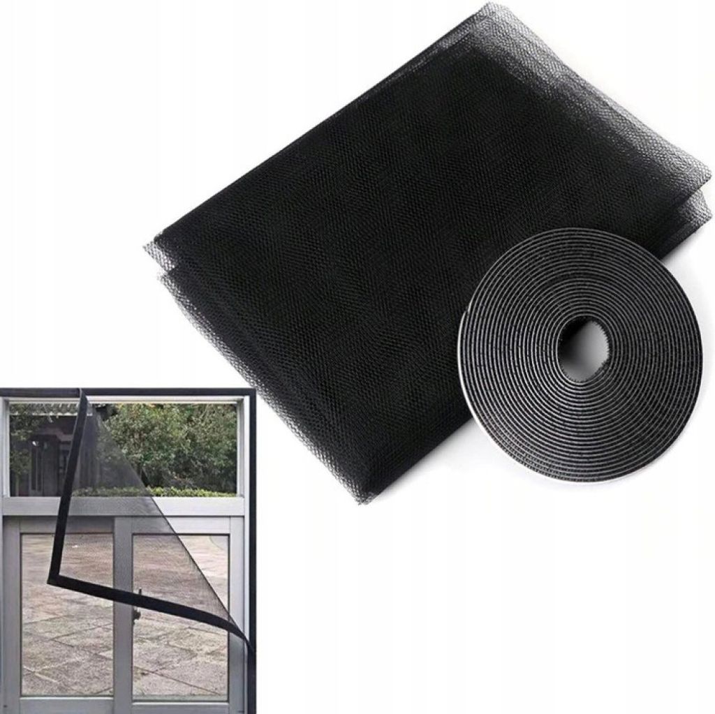 Verk Sieť proti hmyzu 150 x 180 cm čierna Obrázok produktu 2