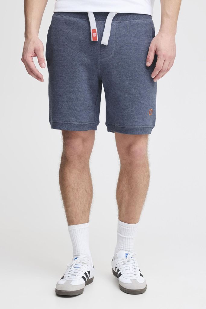 Solid SDBenn Herren Sweatshorts kurze Hose Shorts mit Fleece-Innenseite Kordelzug Eingrifftaschen Baumwollmischung Regular fit
