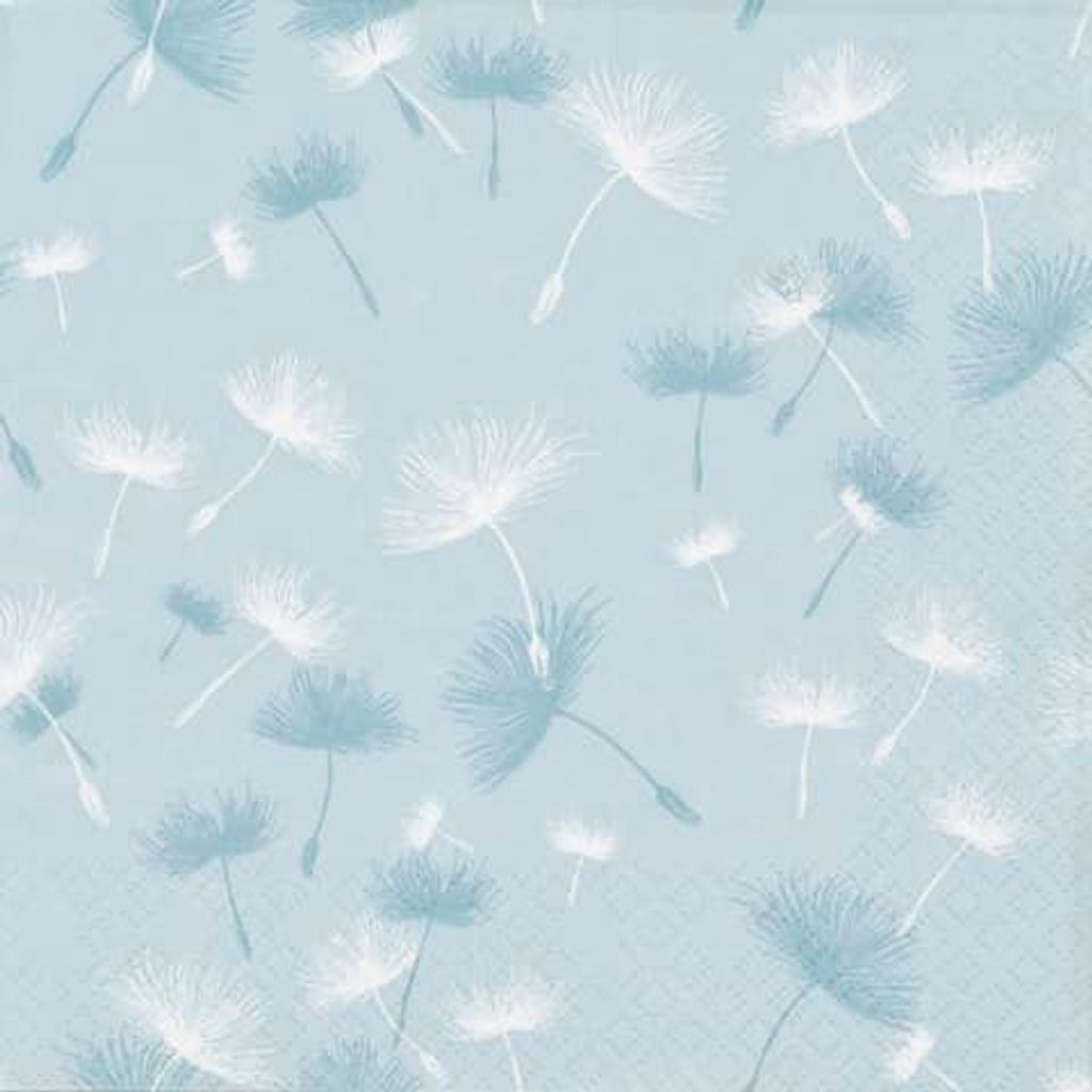 Servietten 33x33 cm - Flying Dandelion
