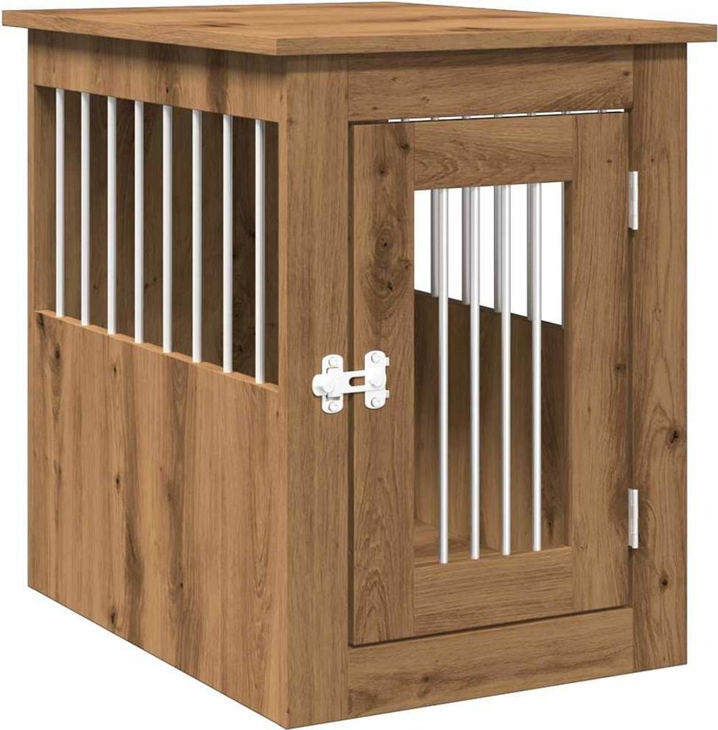 vidaXL Klec pro psy ve stylu nábytku Artisan dub 45x62x59 Obrázek produktu 