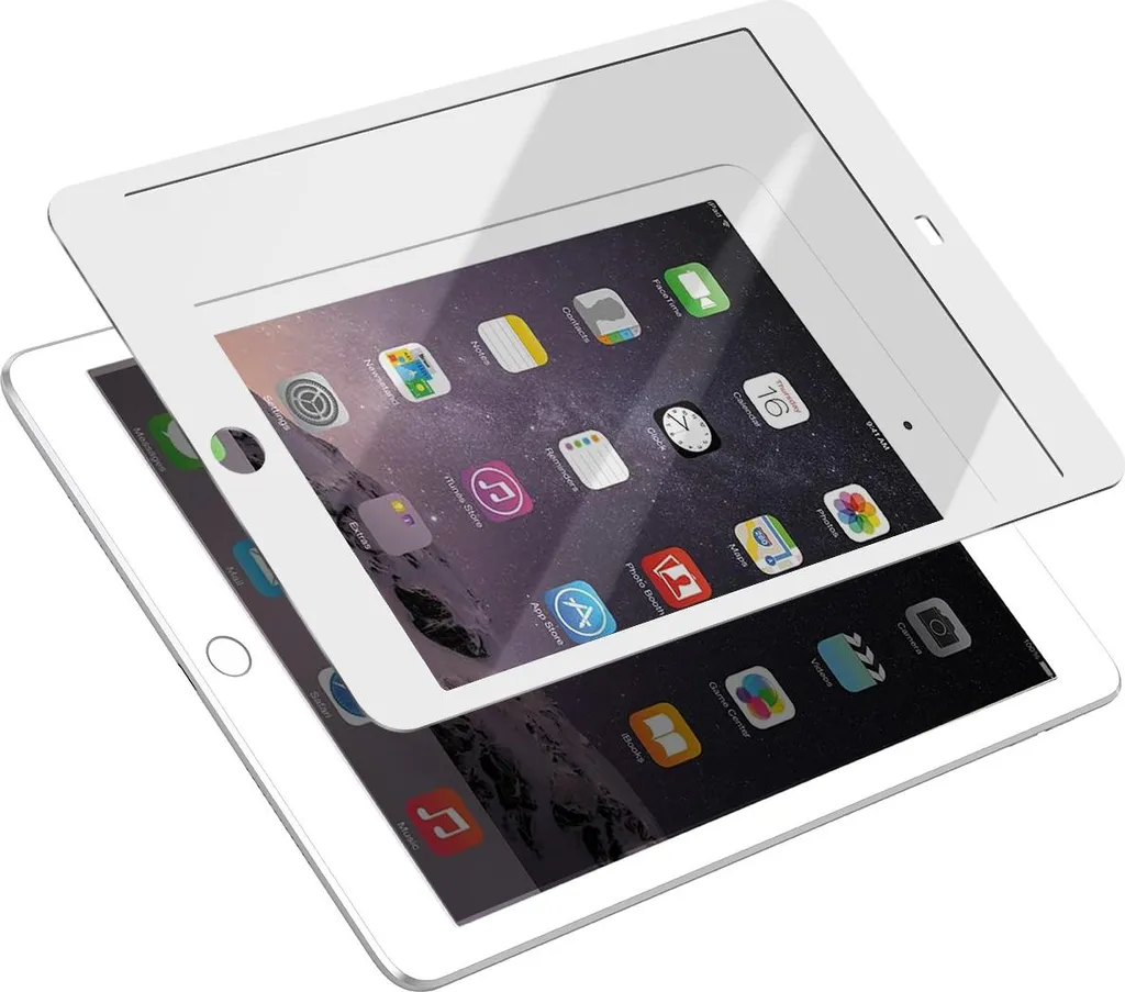Film iPad Air 9.7 Moshi iVisor XT : Adieu les Rayures et Bulles Blanc