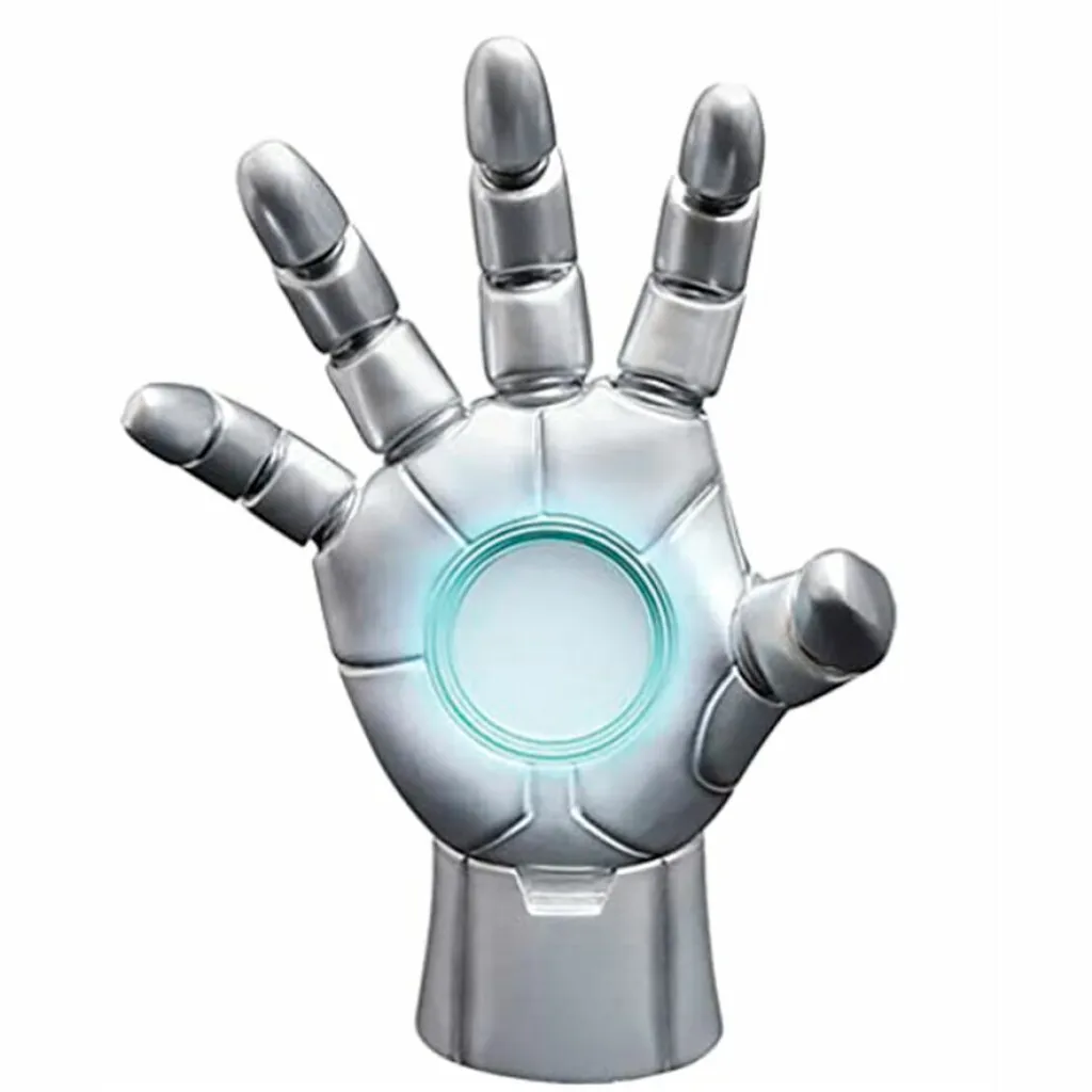 Iron Man Statuette 25cm Finition Premium Armure Grise sans Défauts