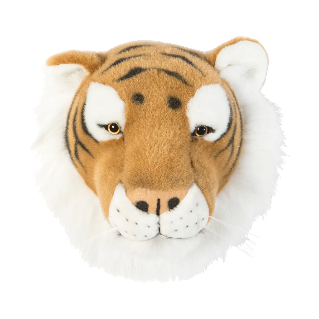 Wild & Soft Felix Testa di Tigre | Decorazione Murale Artigianale