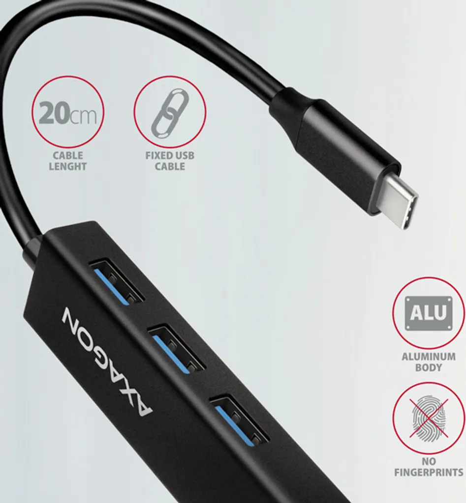 Solution Ports USB Manquants : Hub USB-C avec Ethernet Gigabit Intégré - 4