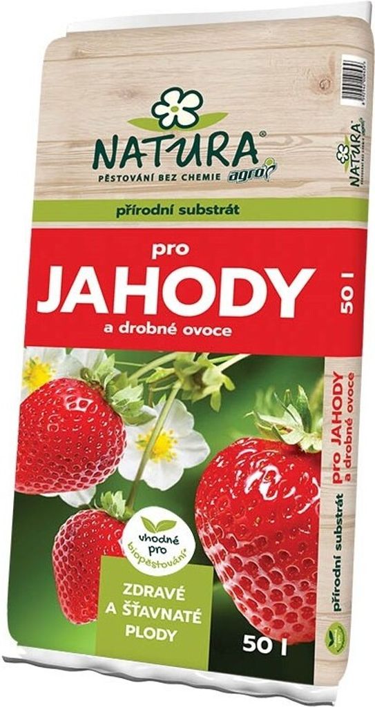 AGRO CS a.s. Substrát pre jahody a drobné ovocie 50 l Obrázok produktu 