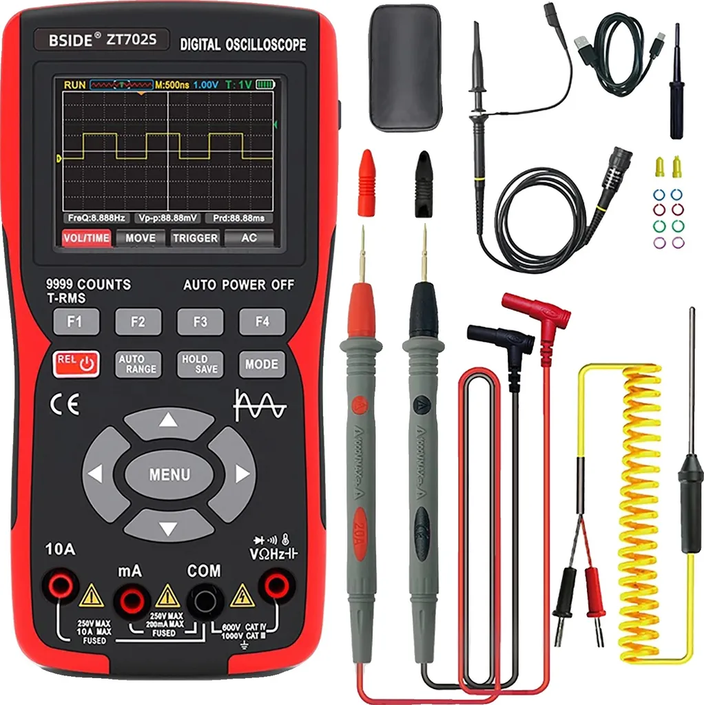 Oscilloscope de diagnostic ZT-702S pour dépannage électronique et mesure