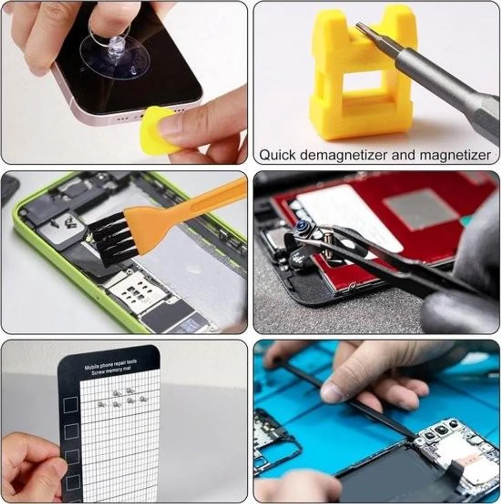 Jeu de tournevis de précision 9 embouts Torx T5 T6 T8 T9 T10 complet - 5