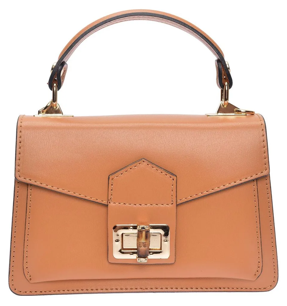 Sac à main Roberta M SS26 RM 3164 Cognac : l'élégance italienne cuir