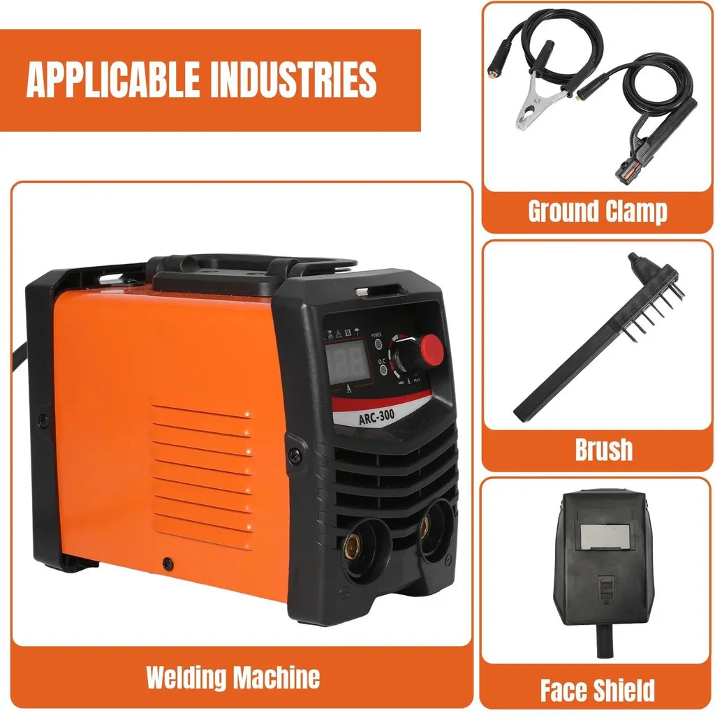 Appareil de soudage portable MMA 300A technologie Inverter IGBT 220V