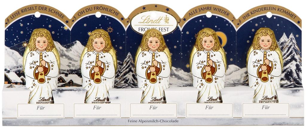 Lindt Mini-Engel 5x10g Produktbild 