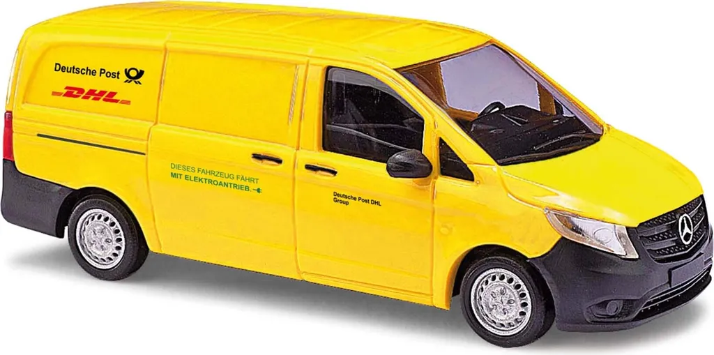 Aménagez votre ville miniature avec le Mercedes Vito DHL Busch 51177