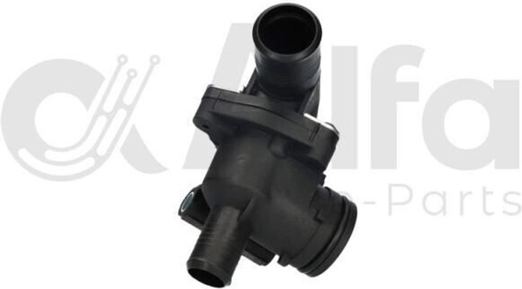 Alfa e-Parts AF10407 Kühlmittelflansch für FORD TRANSIT Bus (FD, FB, FS, FZ, FC) Wasserflansch