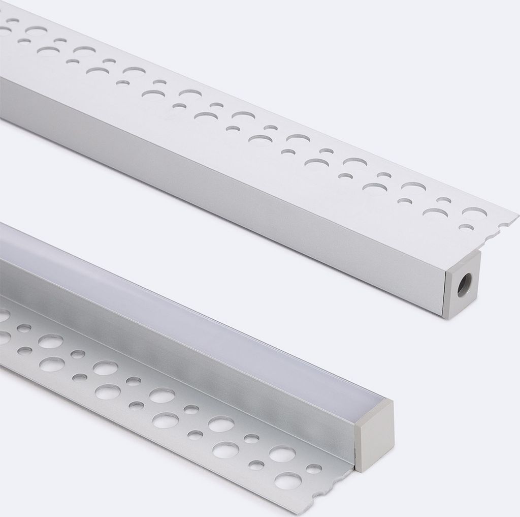 Aluminiumprofil Integrierung in Gips/Pladur für LED Produktbild 