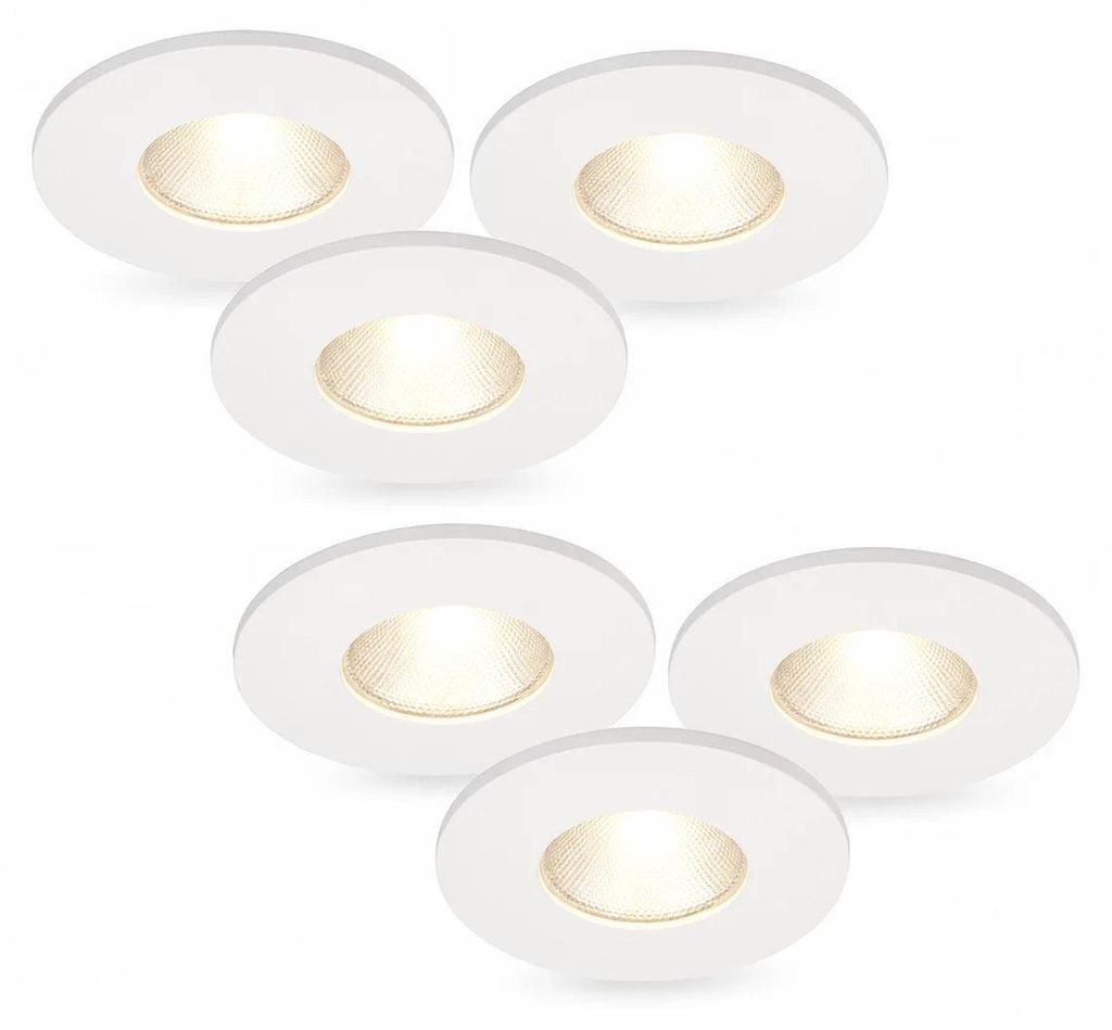 Malmbergs 6er Set LED Einbauspots MD-315 – dimmbar, ultra Produktbild 