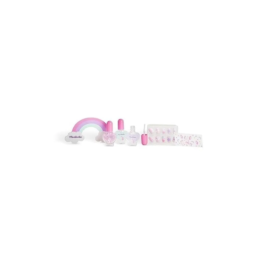 Set de manucure licorne Martinelia complet pour enfant avec lime et vernis - 2