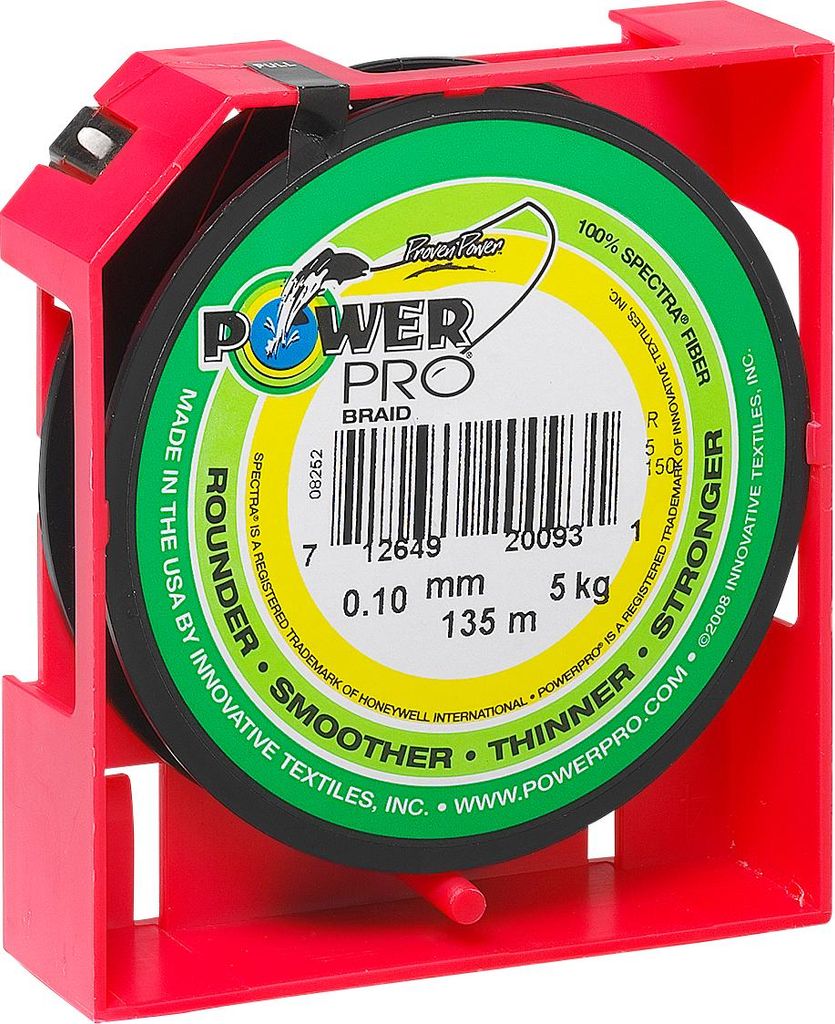 Power Pro Power Angelschnur Pro (rot) Ø mm: 0,15; Tr.-Kr. kg: 9,0; Länge m: 275