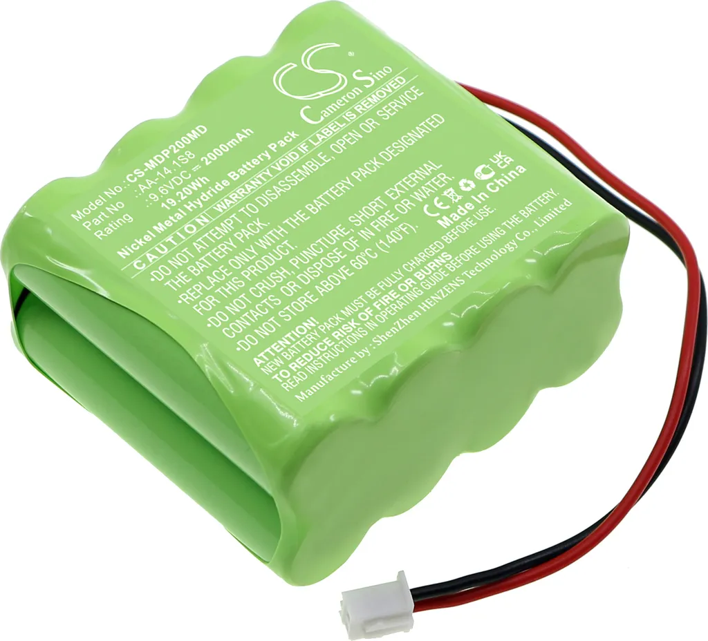 Batterie TECHTEK pour Medima P infusion pump compatible avec AA-14.1S8