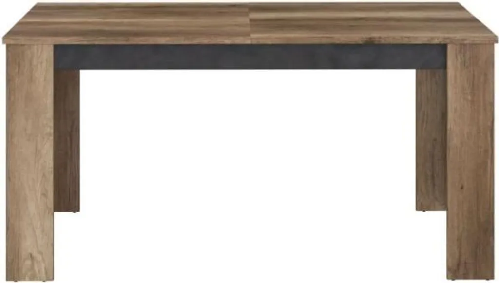 Table extensible bois et noir : gagnez de la place dans votre salon
