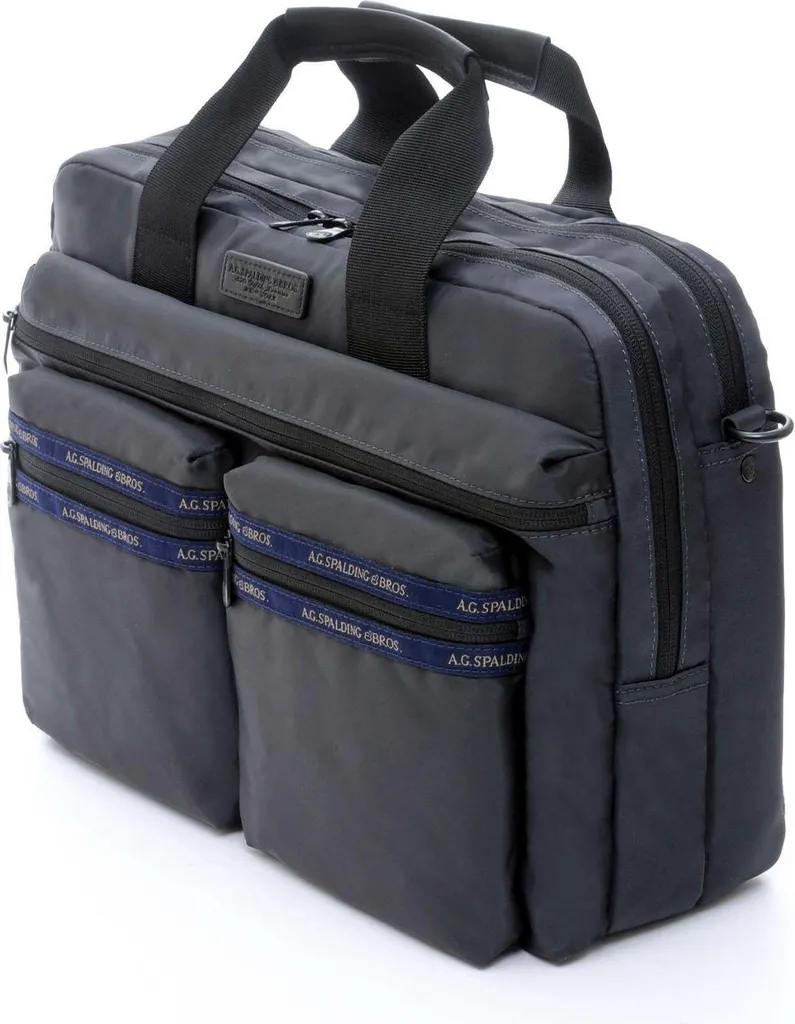 Sac nylon bleu A.G. Spalding & Bros 309153 Unie pour ordi