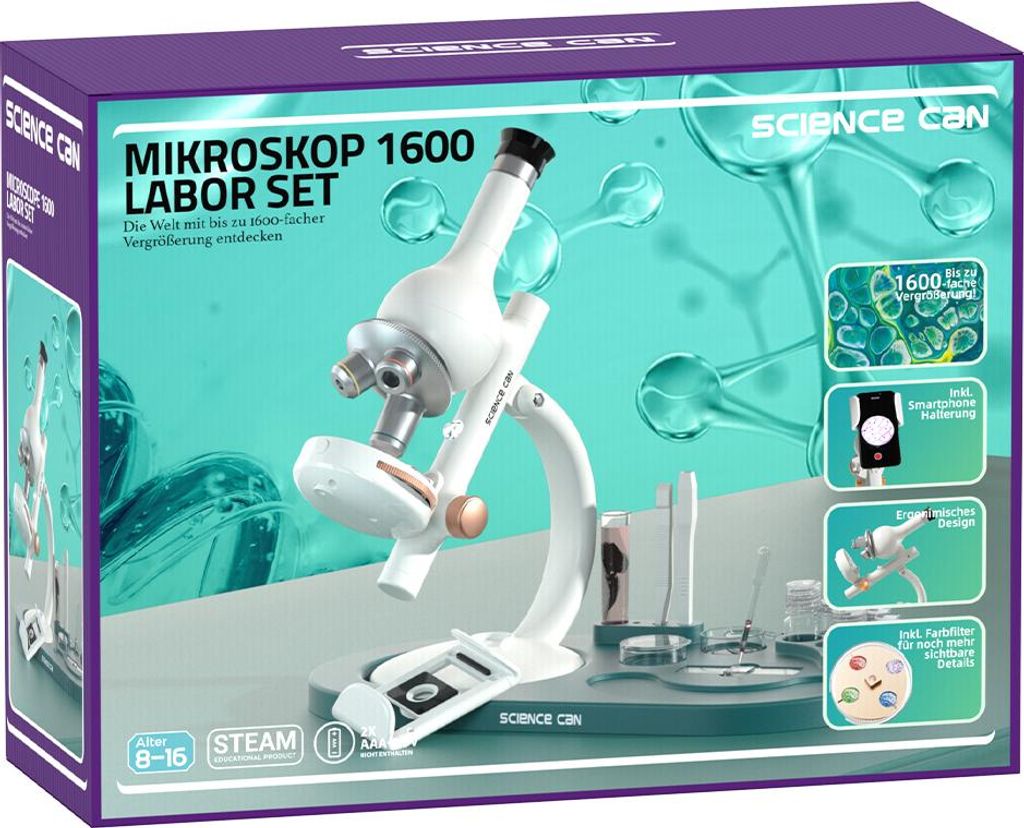 Topbright GmbH Mikroskop 1600 Labor Set Sonstige Produktbild 