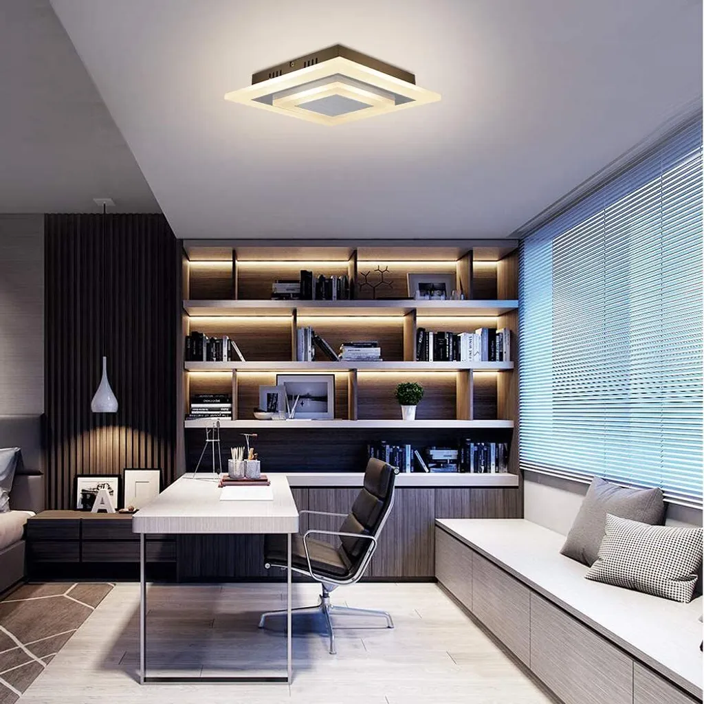 ZMH Plafoniera LED Professionale 23W 30cm - Luce Soggiorno Alta Qualità - 8
