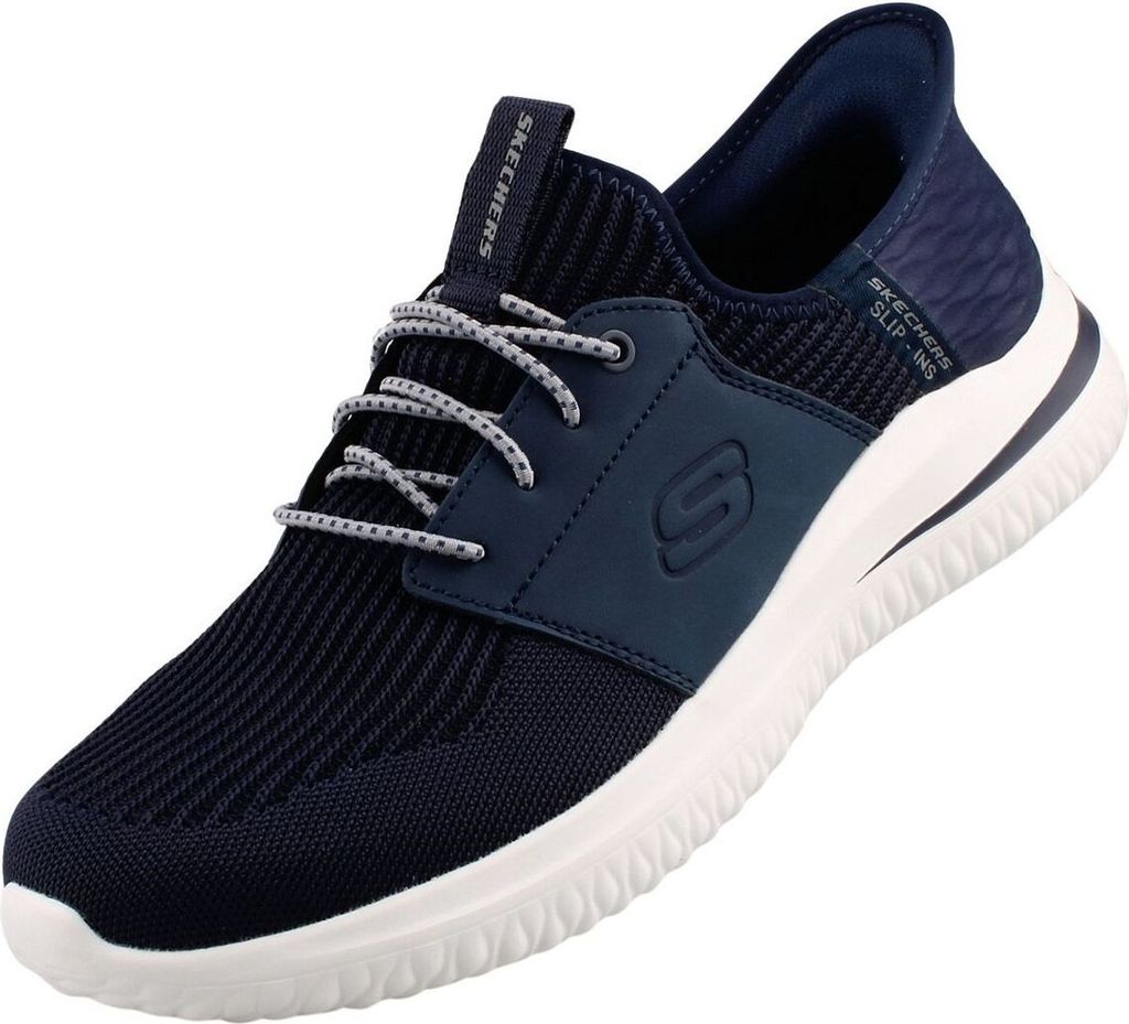 Skechers Slip-ins Delson 3.0 Lavell Herren Sneaker Blau Produktbild
