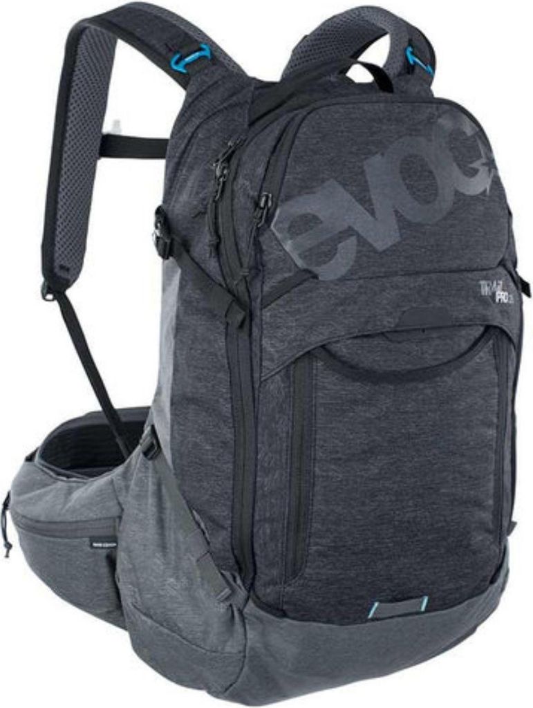 Evoc Trail Pro 10 Fahrrad-Rucksack mit Protektor schwarz S/M