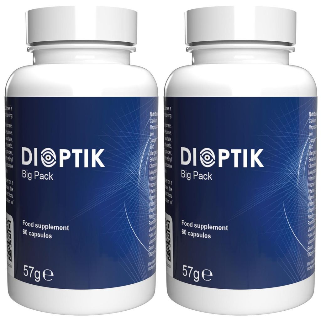Dioptik - 120 Kapseln (2x60) hochdosiert - Original Rezept Produktbild 