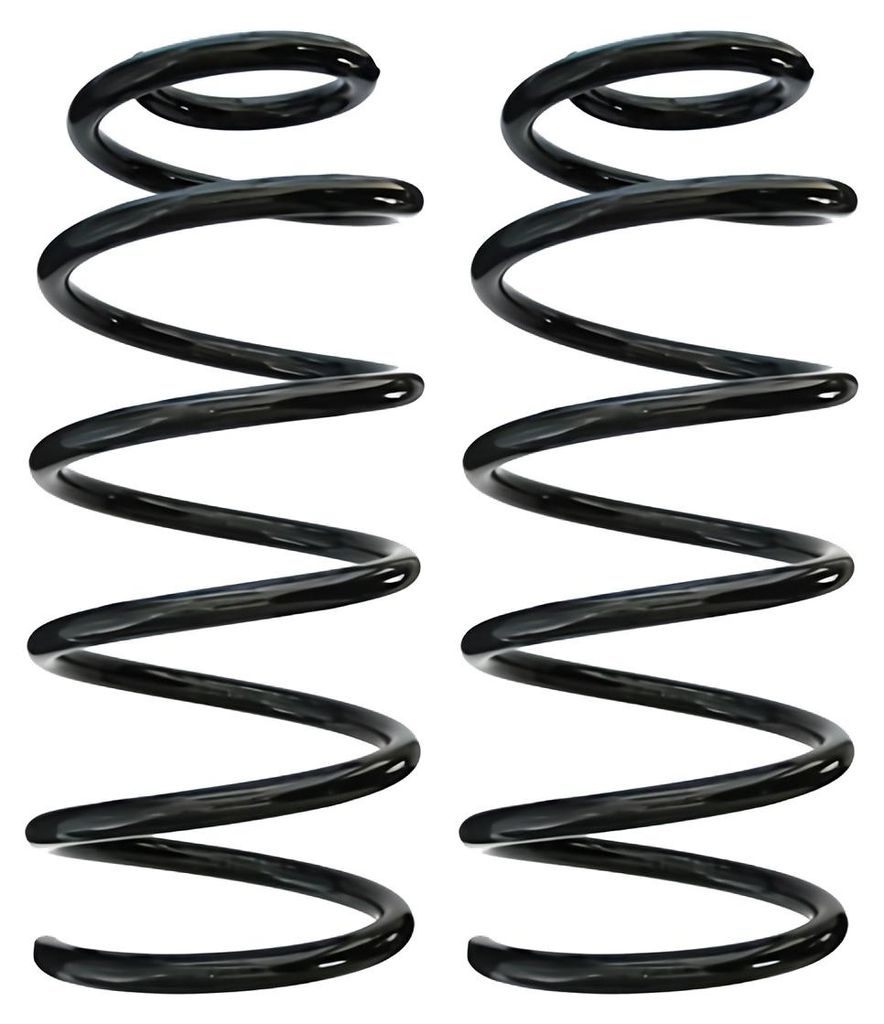 Fahrwerksfedern-Set Vorderachse Schraubenfeder Ø143mm SPIDAN für u.a. VW GOLF