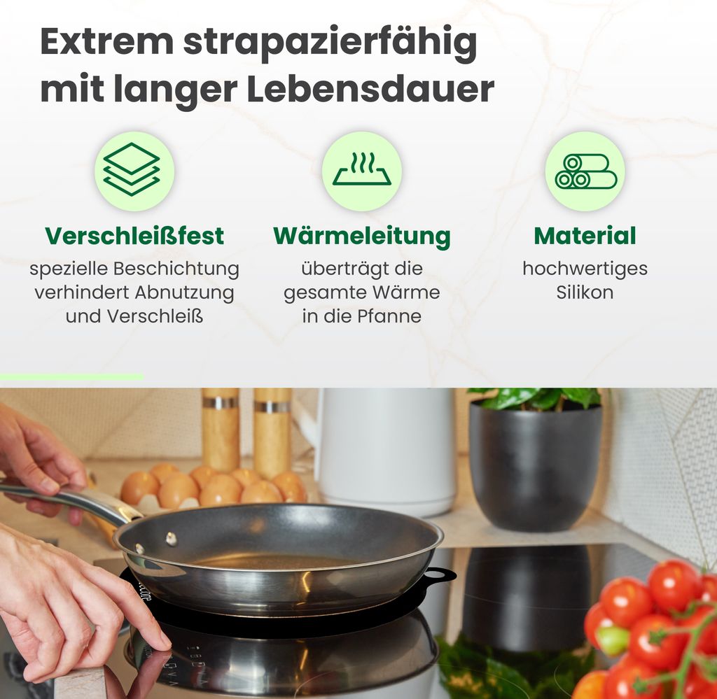 MoreCore Induktionsschutzmatte | Herdabdeckung Produktbild 7