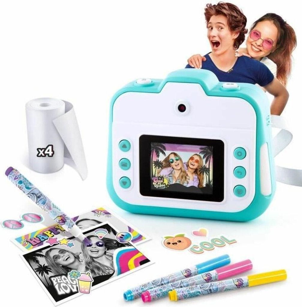 Canal Toys – Creator – Sofortbildkamera CLK 001T Türkis