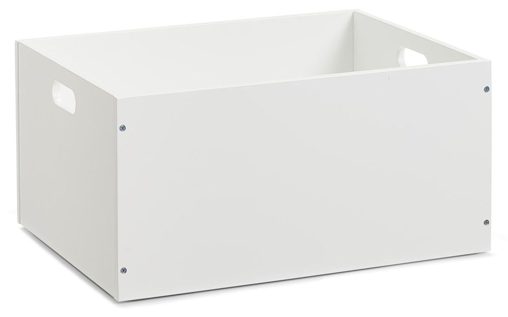 Zeller Aufbewahrungskiste, stapelbar, MDF, weiß - 40x30x20; Produktbild 