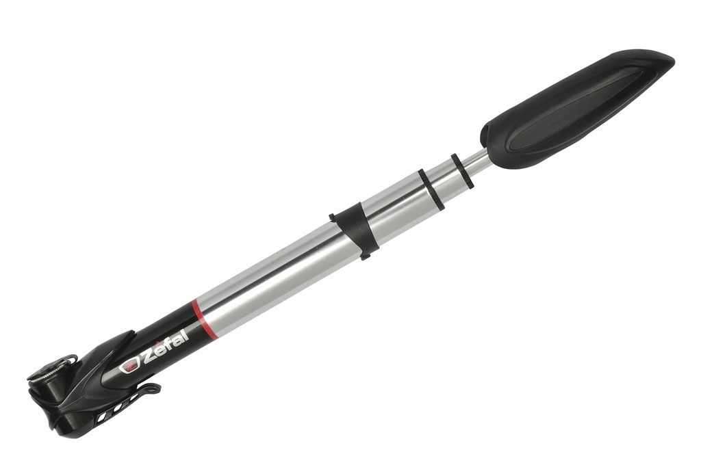 Zéfal Minipumpe Air Profil XL Rennrad 230mm 9 Zoll silber