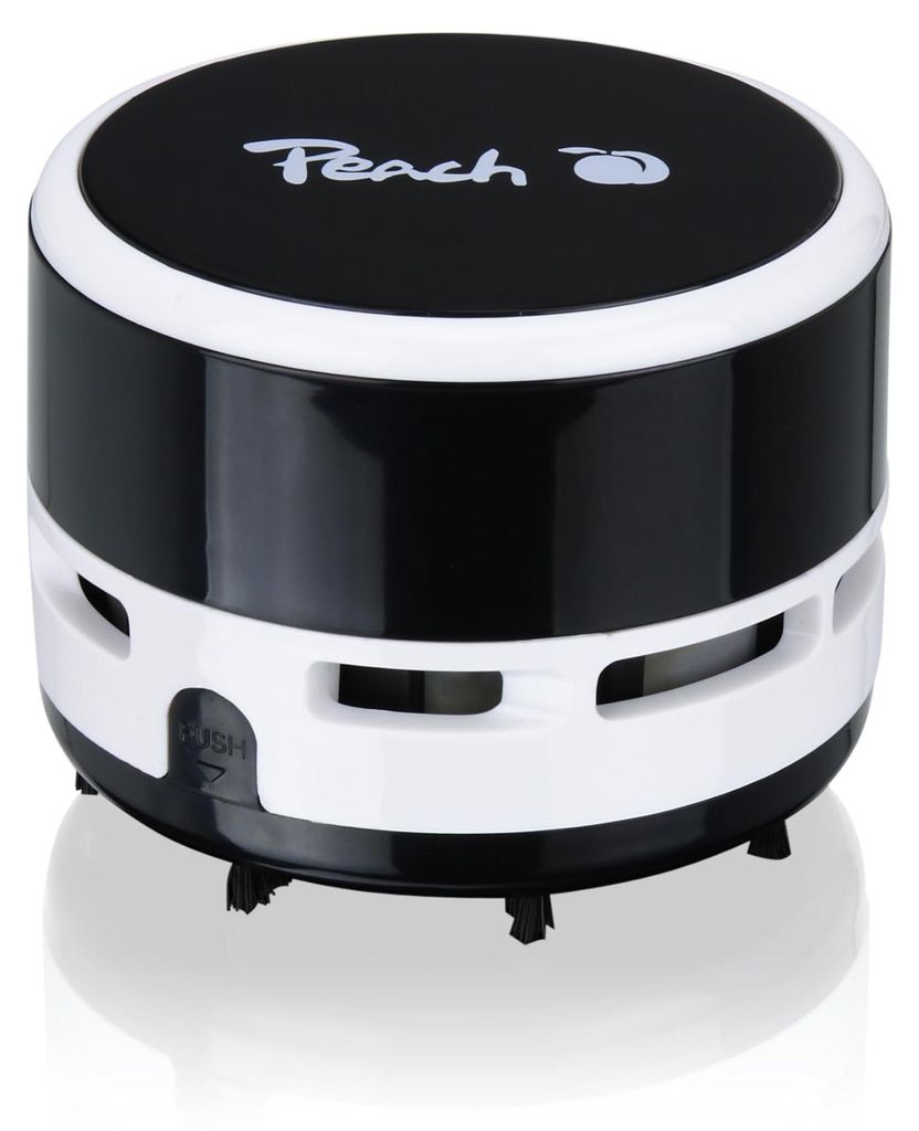 Peach Tischstaubsauger Schwarz - Mini Tisch Staubsauger mit Produktbild 