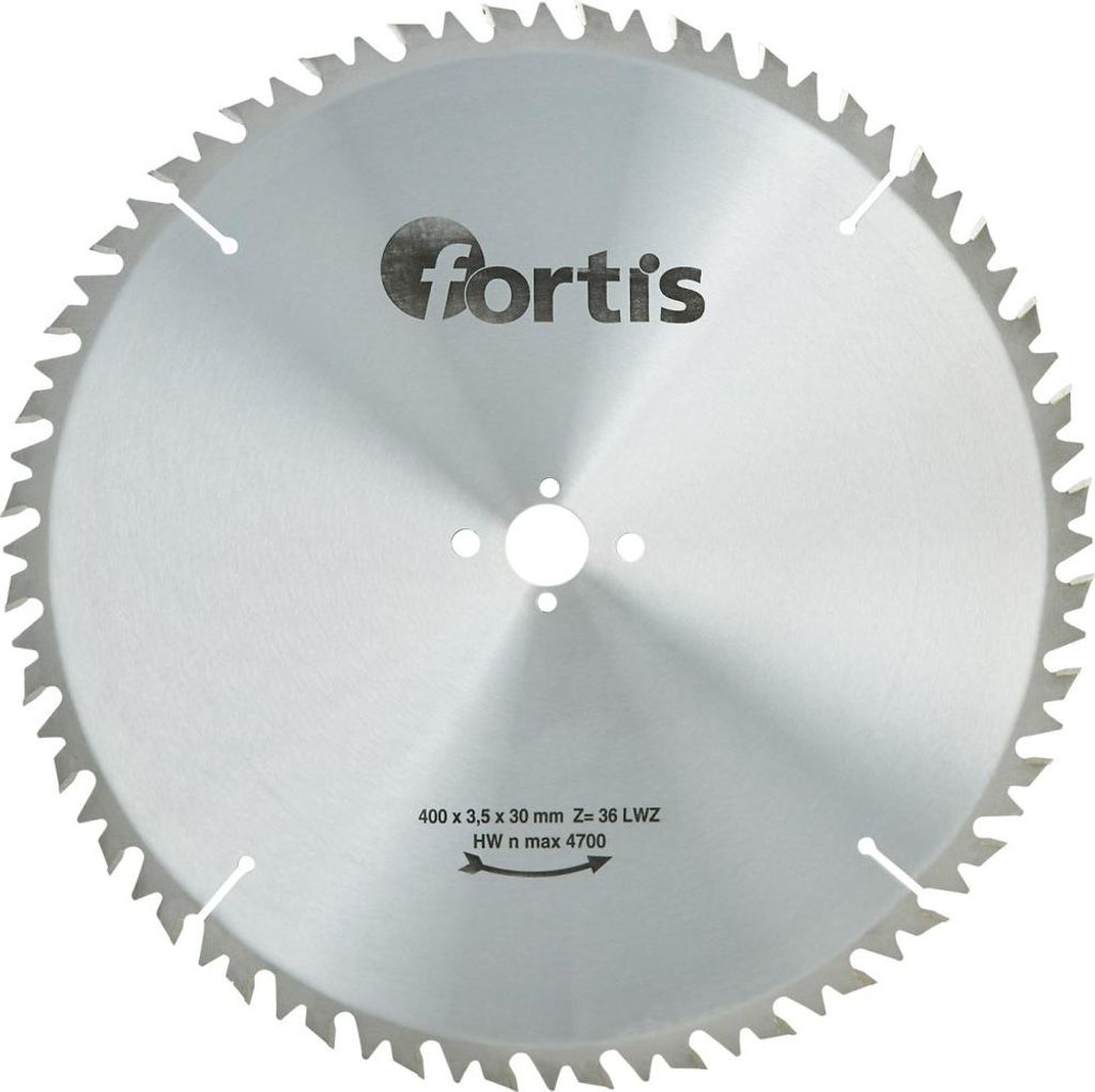 Fortis HW-Kreissägeblatt 400 x 3,5 x 30 mm Z36LWZ