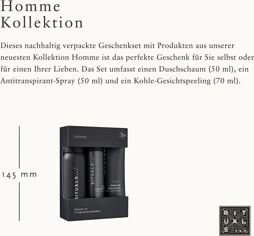 Rituals Homme Trial Set 170ml Produktbild 2