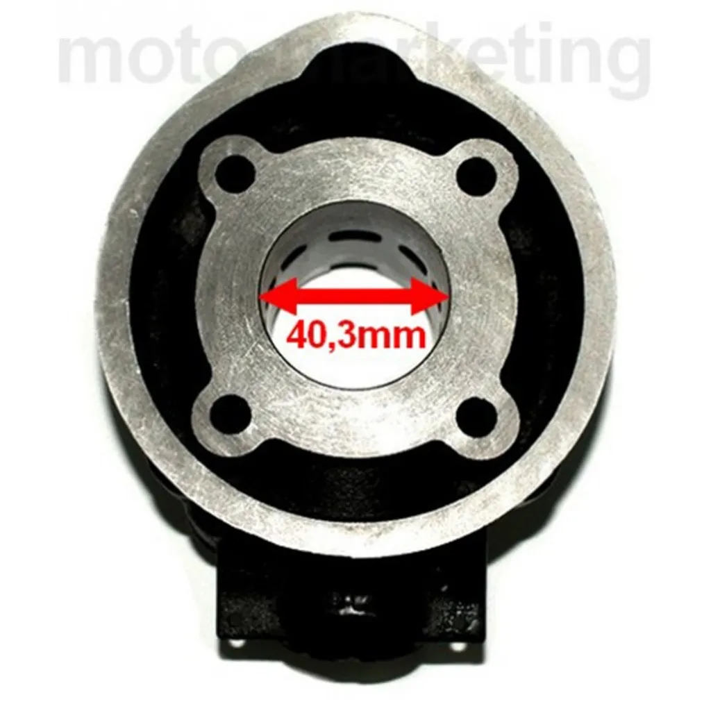 Motorrad 49mm Zylinder Kit 90cc - Kompatibel Mit 50cc 2T AM6 Motoren