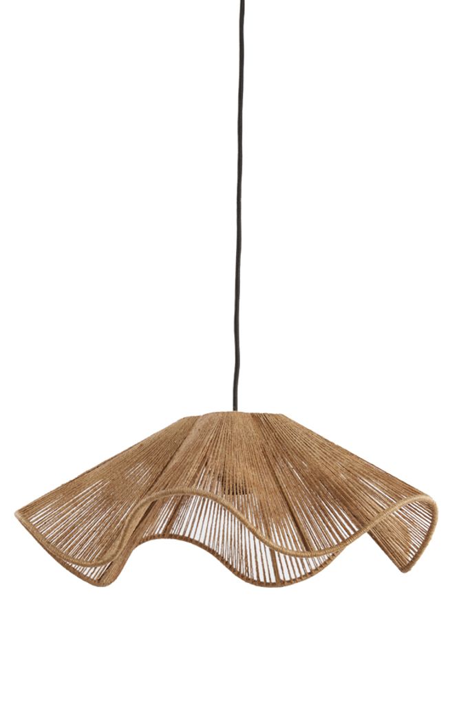 Light & Living - Hängelampe FODARA - Ø48x19cm - Braun Produktbild 