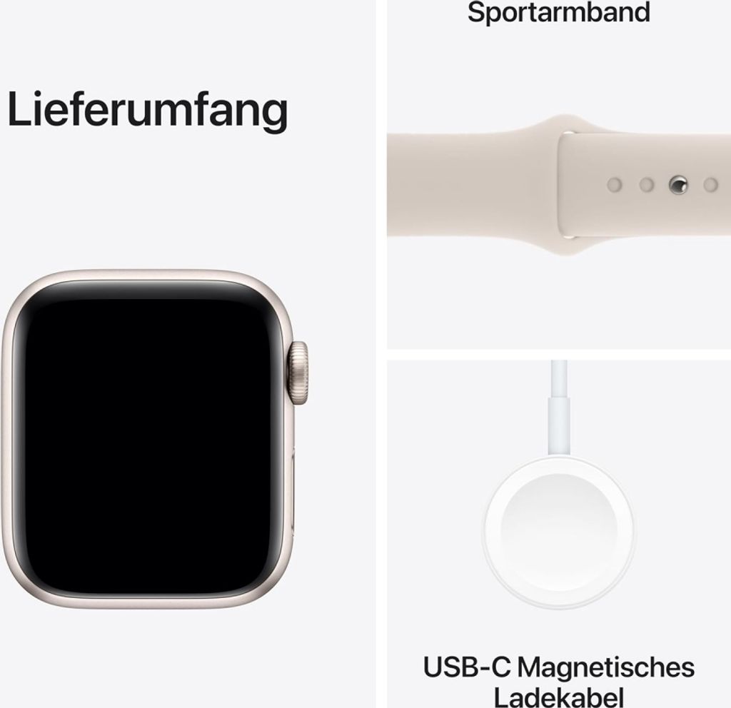 APPLE Watch SE GPS 40mm hliníkové puzdro Starlight so Obrázok produktu 5
